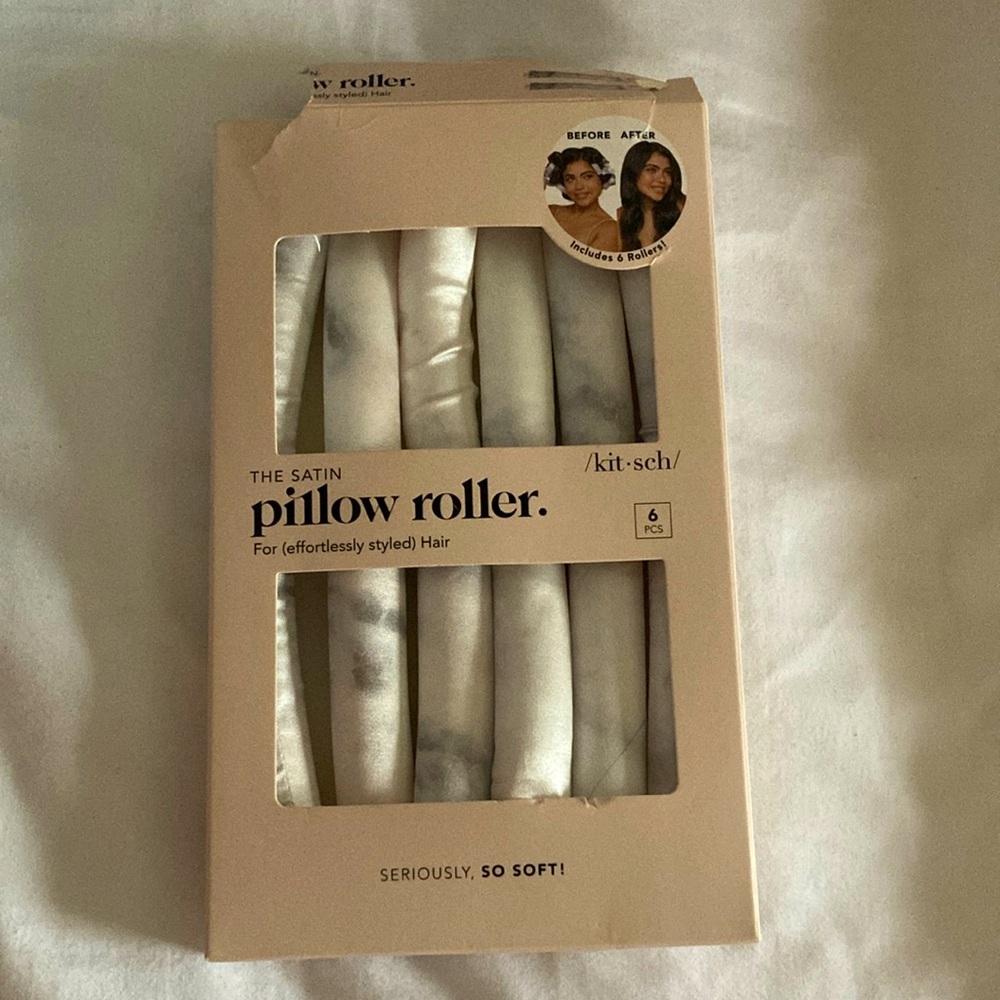 Kitsch Satin Pillow Rollers - Open Box
